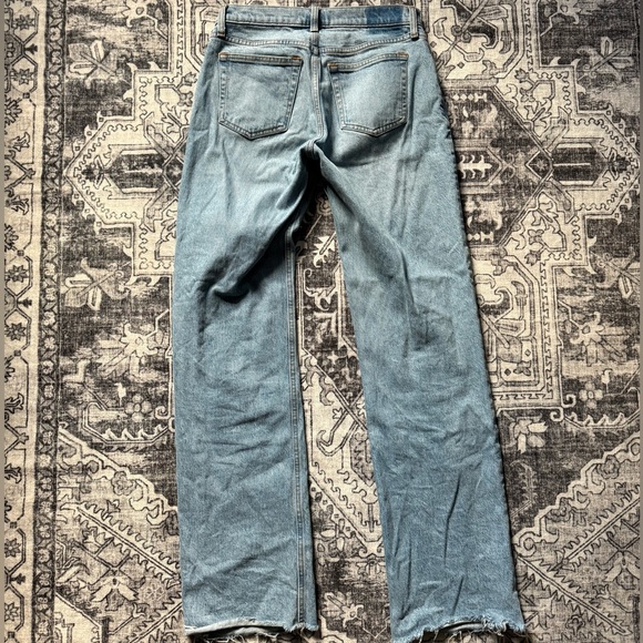 Abercrombie 24 Long Low Rise Wide Leg Jeans - Picture 4 of 7